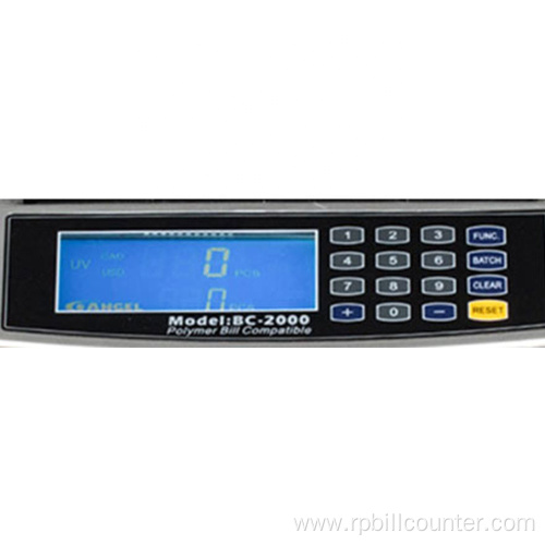 High Accuracy Counter Machine Mix Money Bill Counting